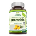 Herbal Secrets Bromelain Supplement 500 Mg Tabletten Supplement | Non-GMO | Gluten Free | Made in USA (120 Count)