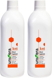 Univera KM Mineralische Ergänzung | Original Karl Jurak Formel | Reich an Kalium & Vitamine | Stabilisiert pH Balance | Unterstützt Verdauung + Nährstoffabsorption | Natürliche Phytonutrients | 60 Tage Versorgung
