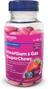 Basic Care Sodbrennen & Gas SuperChews Kautabletten, Mischbeere, 82 Count (vorher SoundHealth)